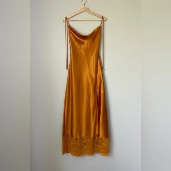 free people party crasher midi slip dress Free People Party Crasher Midi Slip/ Deep Charcoal – Thecottageboutique